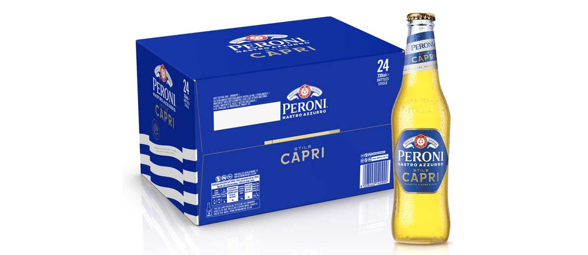 Peroni Nastro Azzurro release their sale growth stats for 2024